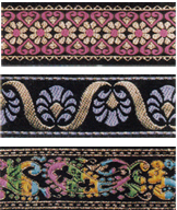 Manufacturers Exporters and Wholesale Suppliers of jacqard Lace Ahmedabad Gujarat